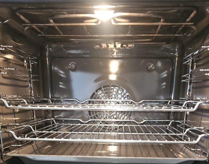 Clean Oven with Oven Shine